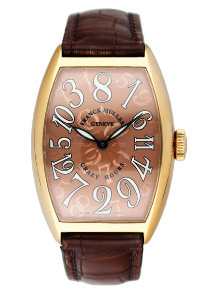 Franck Muller Crazy Hours Color 5850 CH Chocolate Dial Mens Watch - Watches