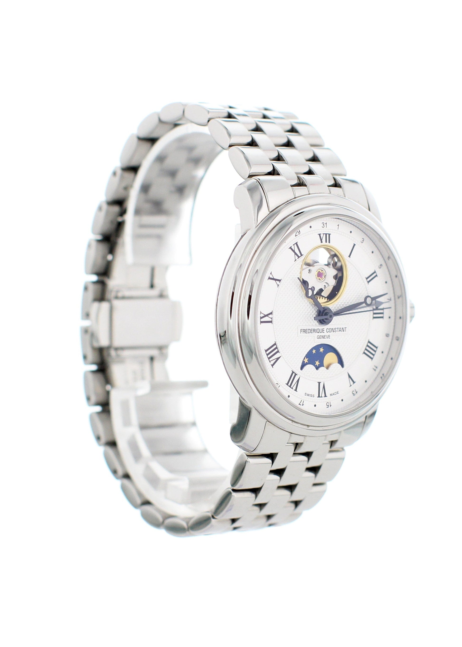 Frederique Constant Classic Moonphase 335MC4P6B2 Original Box - Wristwatch
