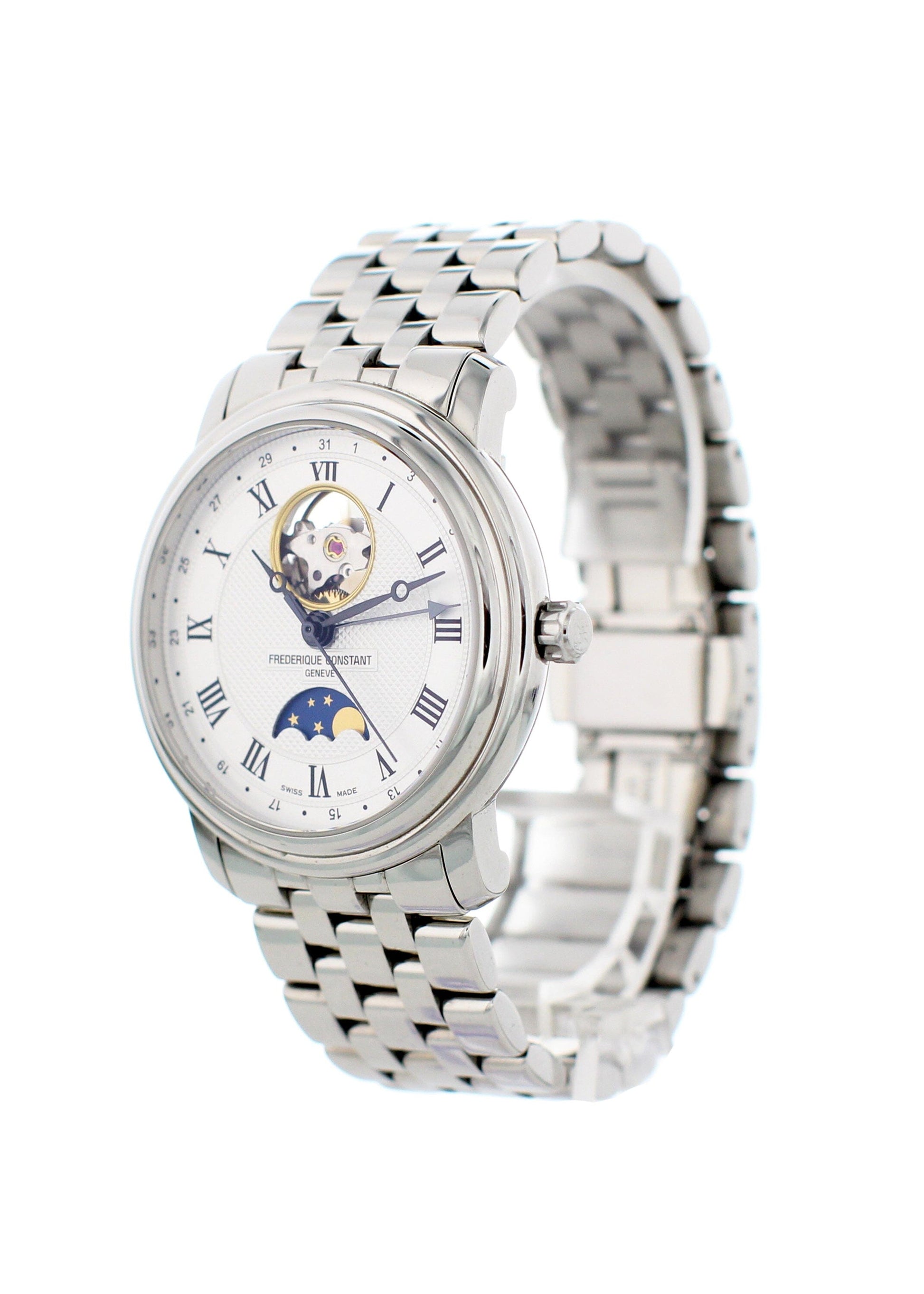 Frederique Constant Classic Moonphase 335MC4P6B2 Original Box - Wristwatch