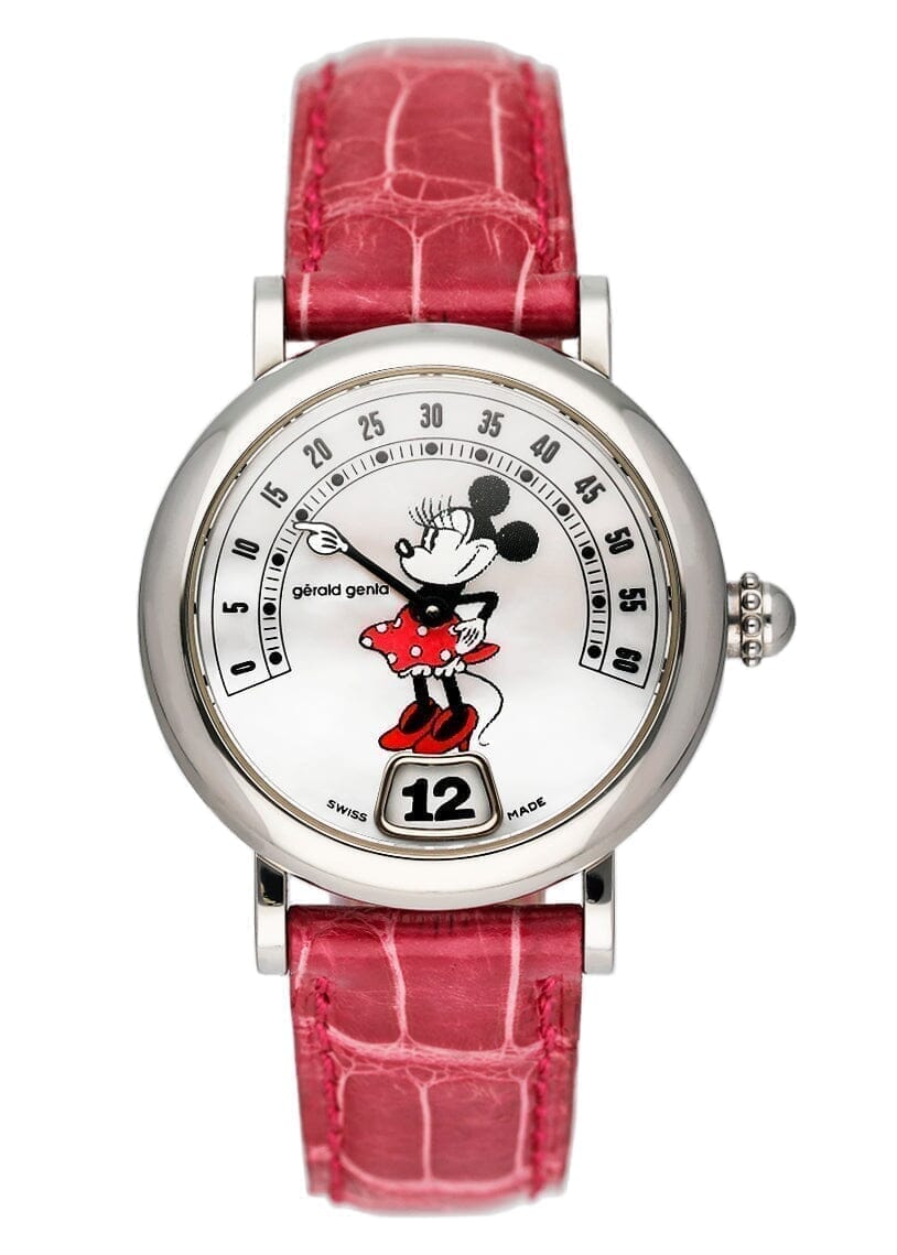 Gérald Genta Disney G.3622 Minnie Mouse MOP Dial Ladies Watch - Watches