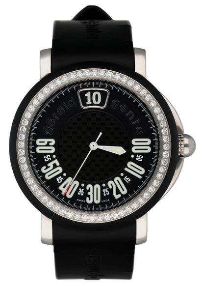 Gérald Genta Retro Sport RSP.X.10 Diamonds Dial Mens Watch Box Papers