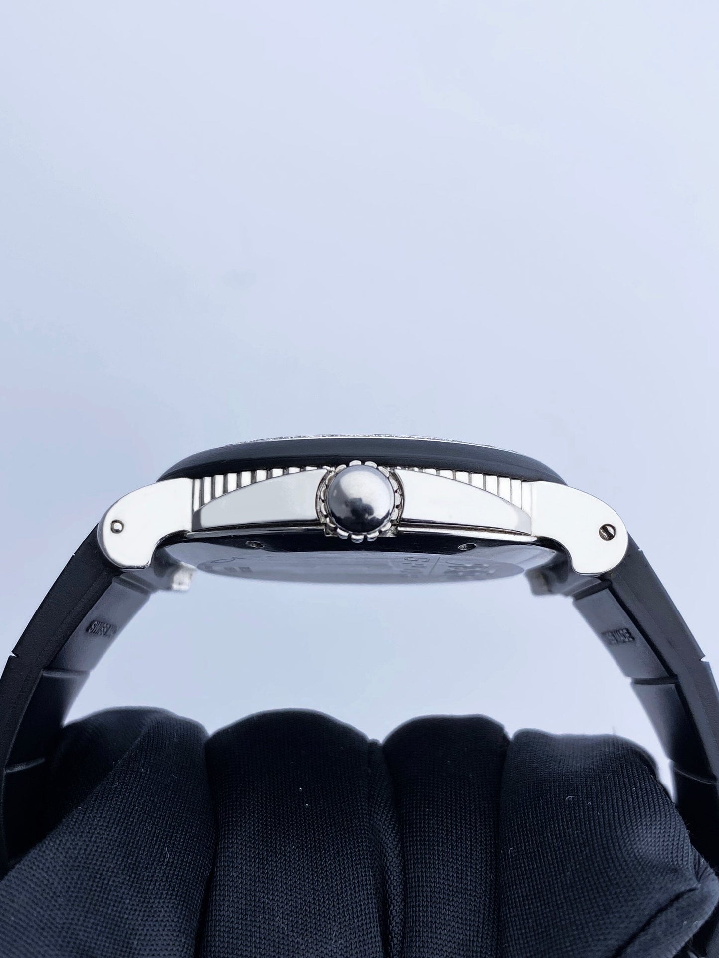 Gérald Genta Retro Sport RSP.X.10 Diamonds Dial Mens Watch Box Papers