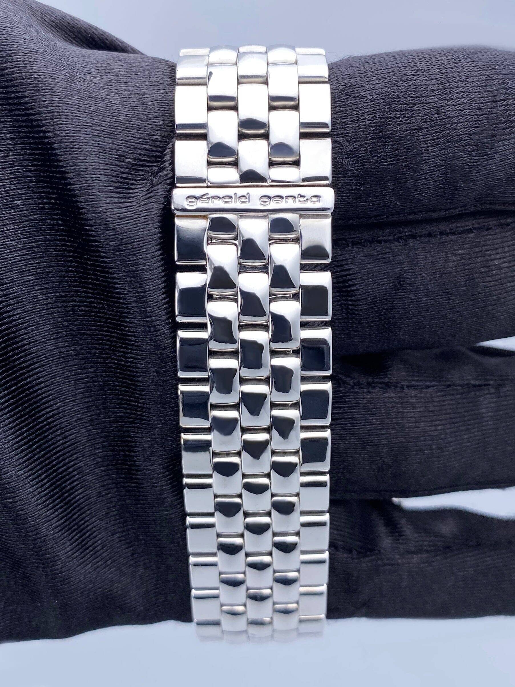 Gérald Genta Success G3374.7 Perpetual Calendar 18K White Gold Watch - Watches