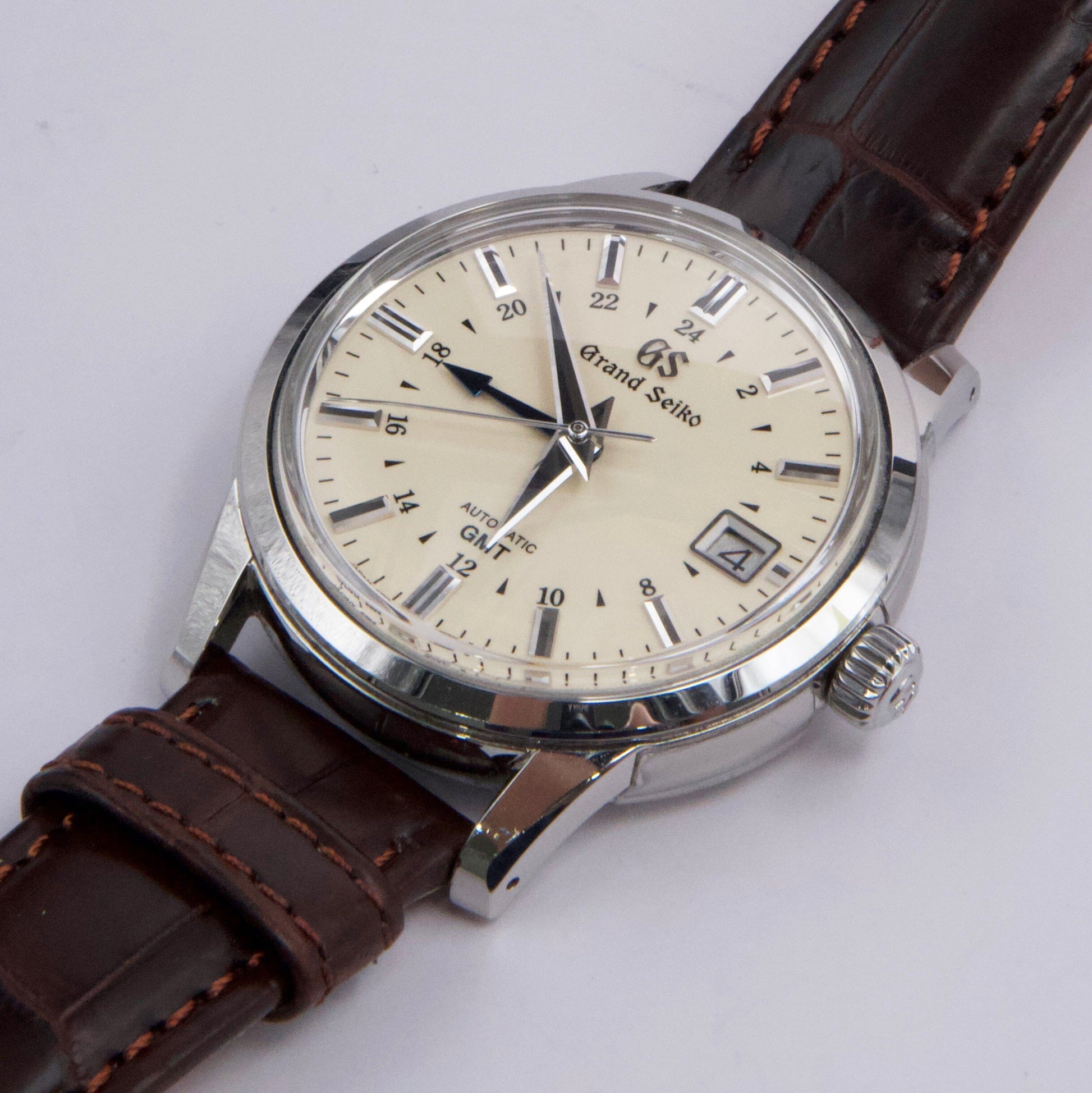 Grand Seiko Elegance Collection SBGM221 Blue Skies Dial Mens Watch - Watches