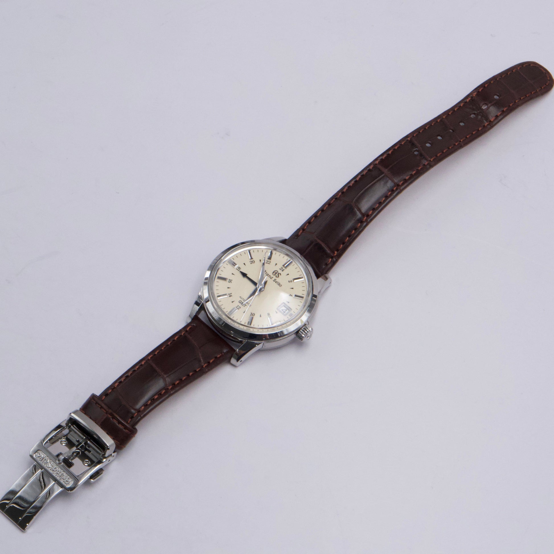 Grand Seiko Elegance Collection SBGM221 Blue Skies Dial Mens Watch - Watches