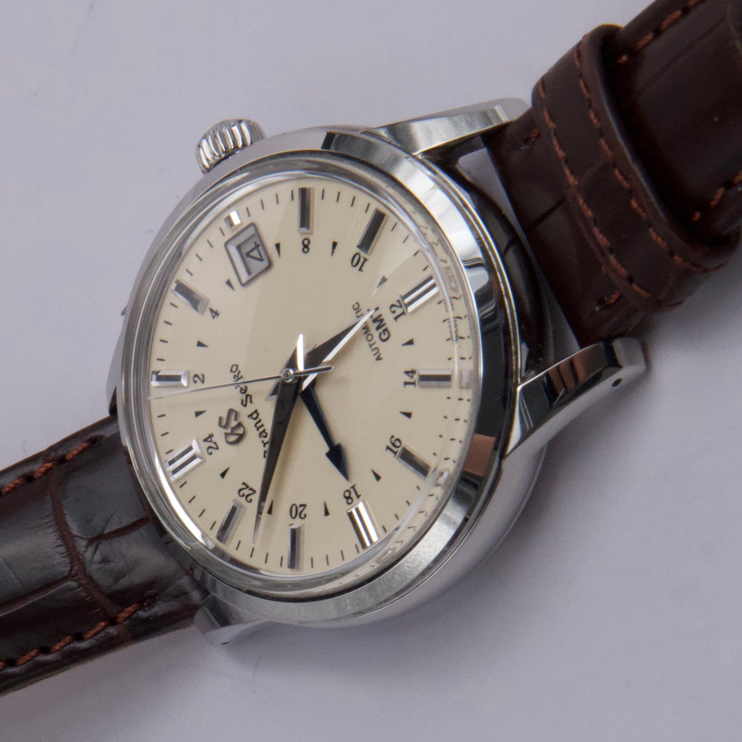 Grand Seiko Elegance Collection SBGM221 Blue Skies Dial Mens Watch - Watches