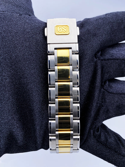 Grand Seiko Heritage SBGH252 White Dial Two Tone Mens Watch - Virtual