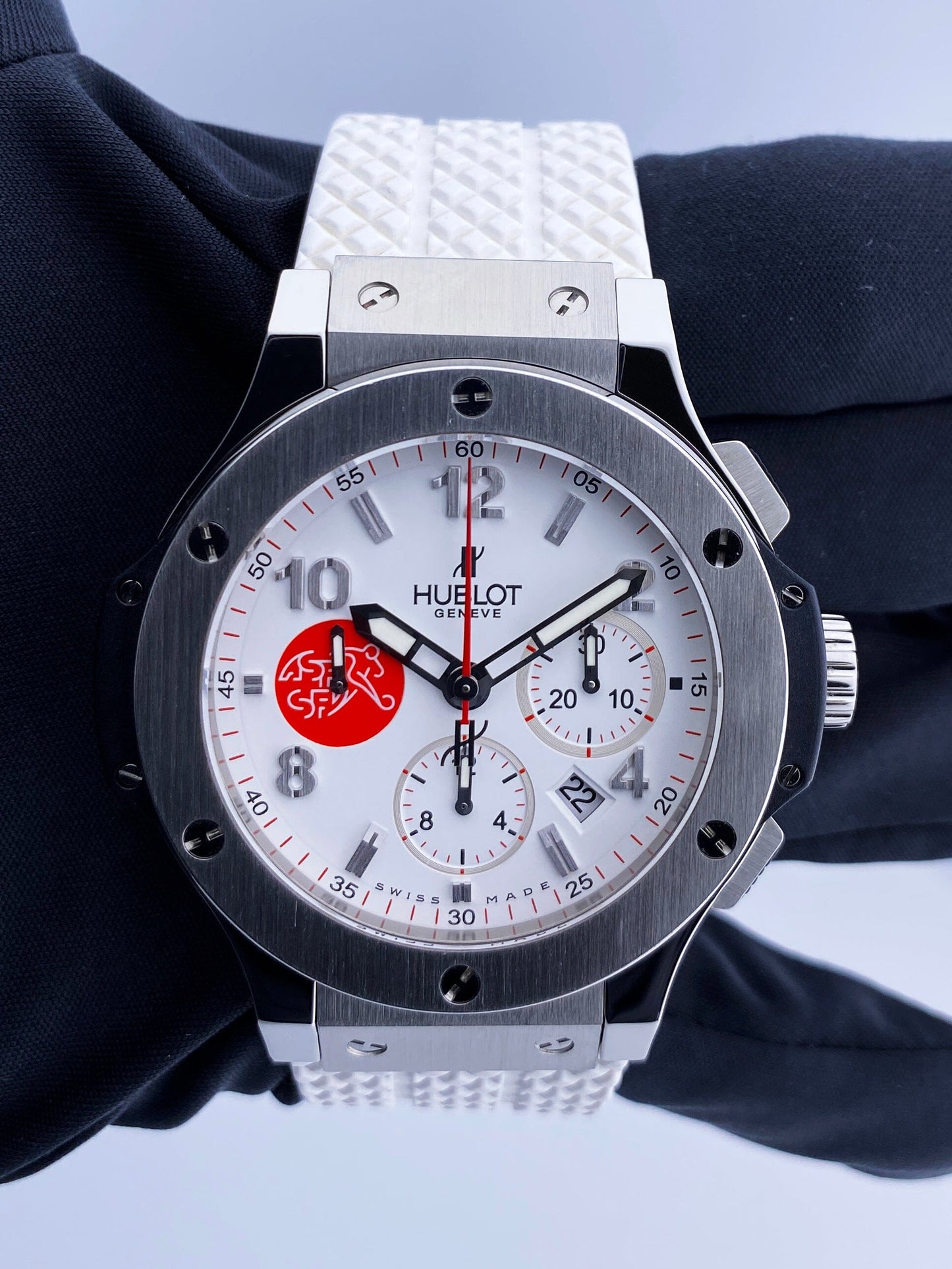 Hublot Big Bang Swiss Football Association LE Mens Watch Box Papers - Wristwatch