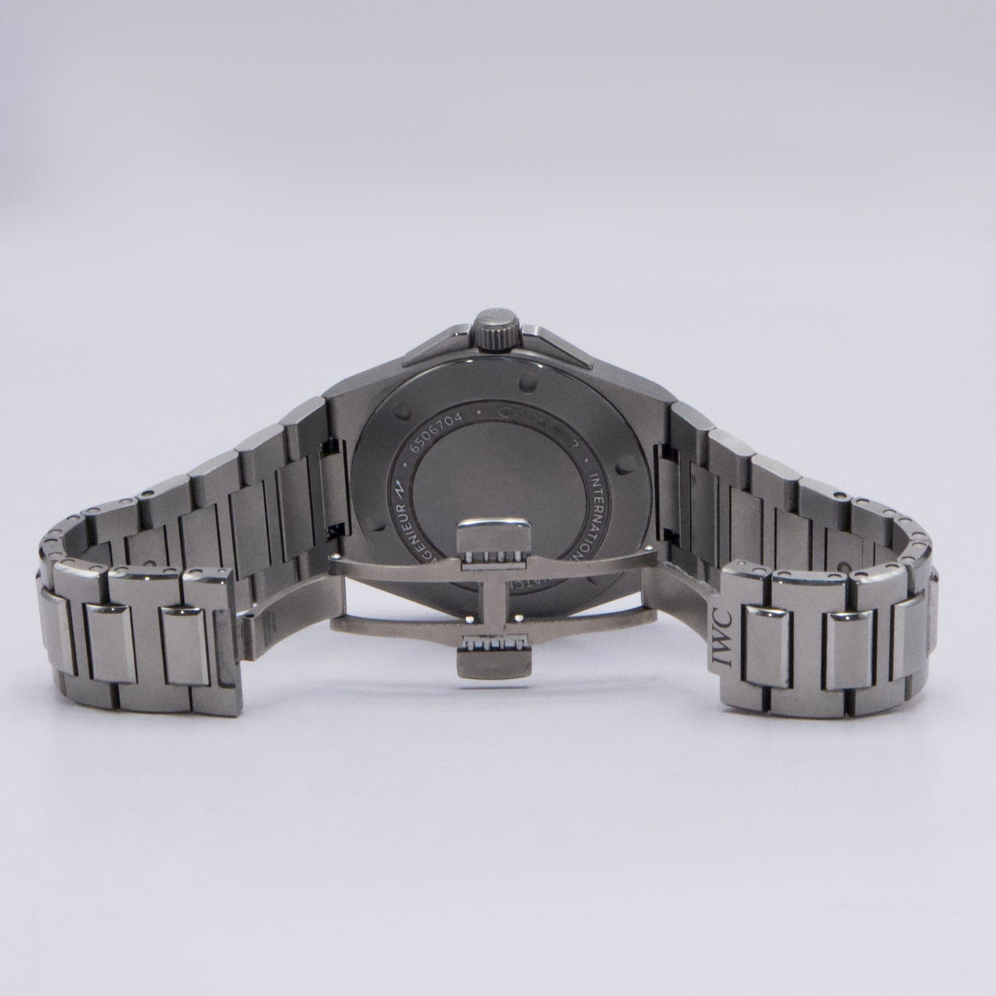 IWC Ingenieur IW328904 Grey Dial Titanium Mens Watch Box Papers Limited Edition - Watches