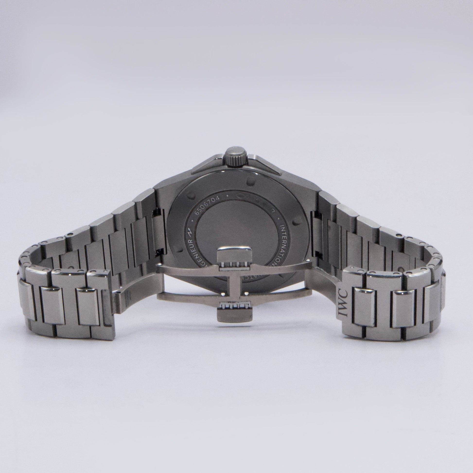 IWC Ingenieur IW328904 Grey Dial Titanium Mens Watch Box Papers Limited Edition - Watches