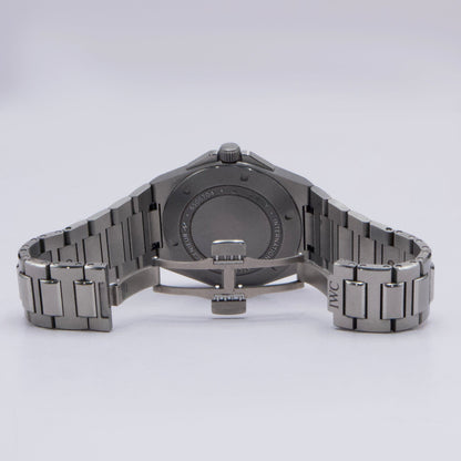 IWC Ingenieur IW328904 Grey Dial Titanium Mens Watch Box Papers Limited Edition - Watches