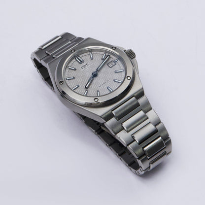 IWC Ingenieur IW328904 Grey Dial Titanium Mens Watch Box Papers Limited Edition - Watches