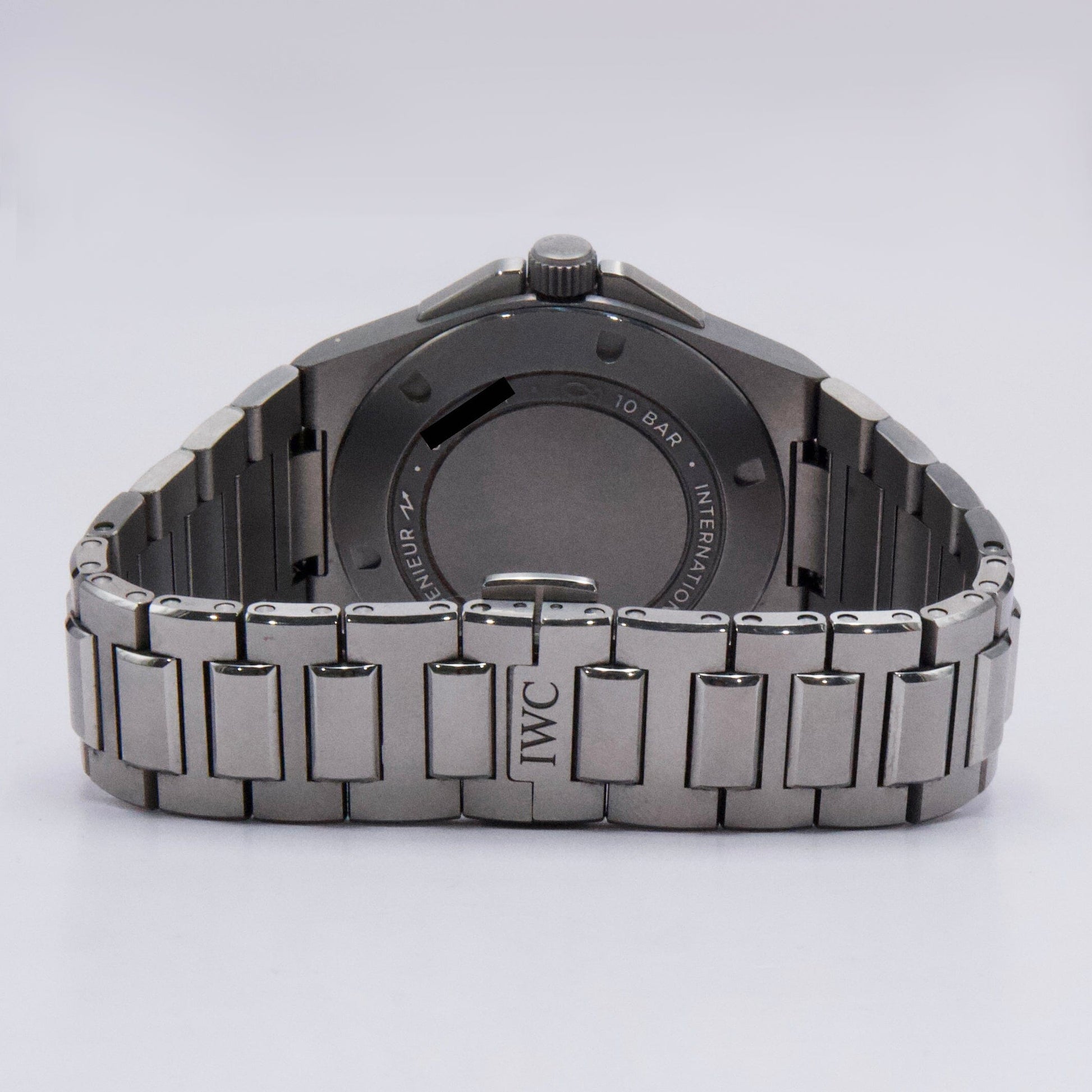 IWC Ingenieur IW328904 Grey Dial Titanium Mens Watch Box Papers Limited Edition - Watches