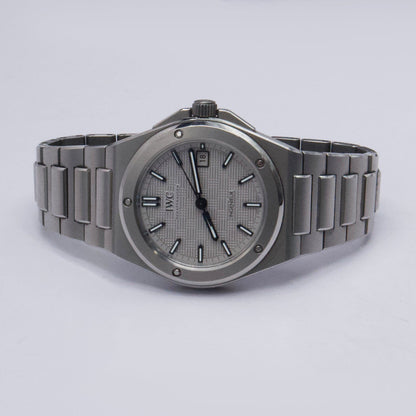 IWC Ingenieur IW328904 Grey Dial Titanium Mens Watch Box Papers Limited Edition - Watches