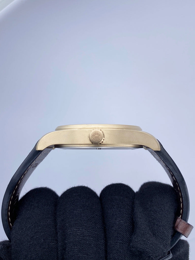 Per OFFICINE PANERAI Cinturino in Pelle Blu a Grana per Orologi PAM da 24mm Per OFFICINE PANERAI Cinturino in Pelle Blu a Grana per Orologi PAM da 24mm