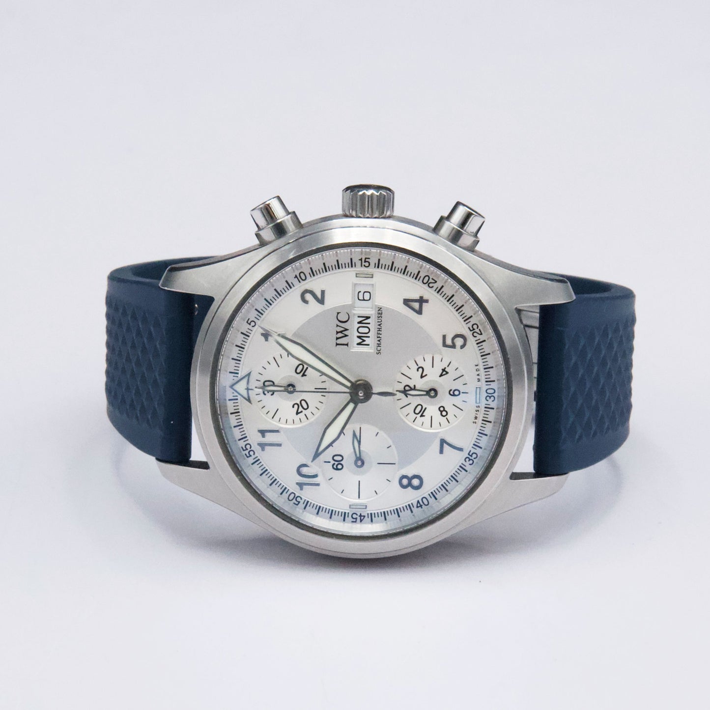 IWC Pilot Spitfire IW370623 Chronograph Stainless Steel Mens Watch