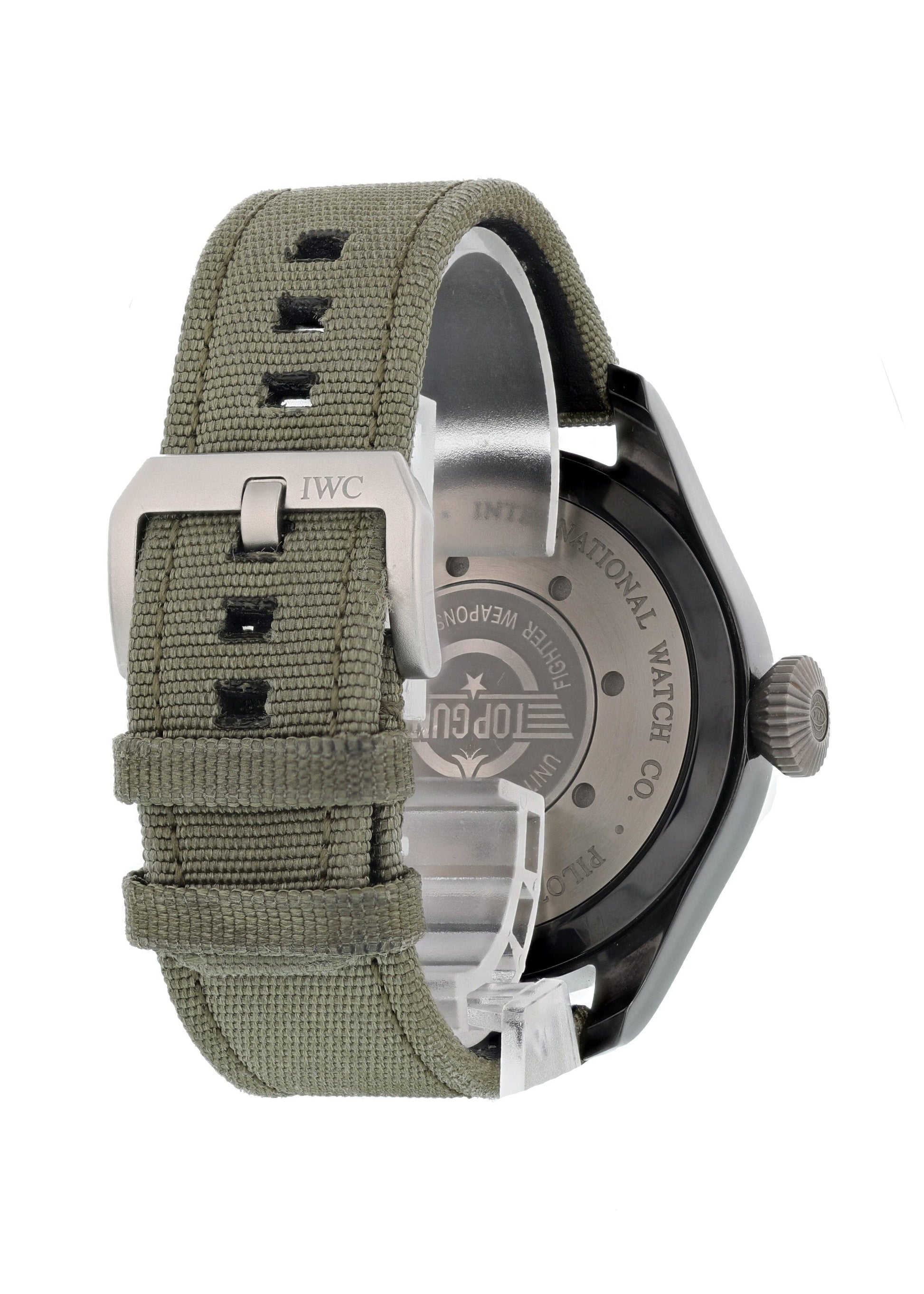 IWC Pilot Top Gun IW501902 Anthracite Dial Men’s Watch - Wristwatch
