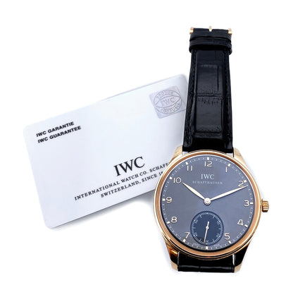IWC Portugieser Hand-Wound IW545406 Mens Watch Box Papers - Watches