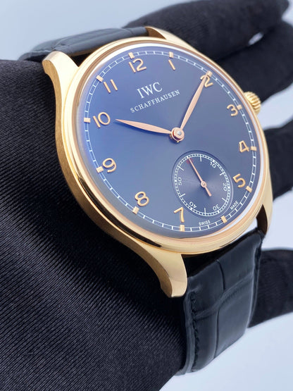IWC Portugieser Hand-Wound IW545406 Mens Watch Box Papers - Watches