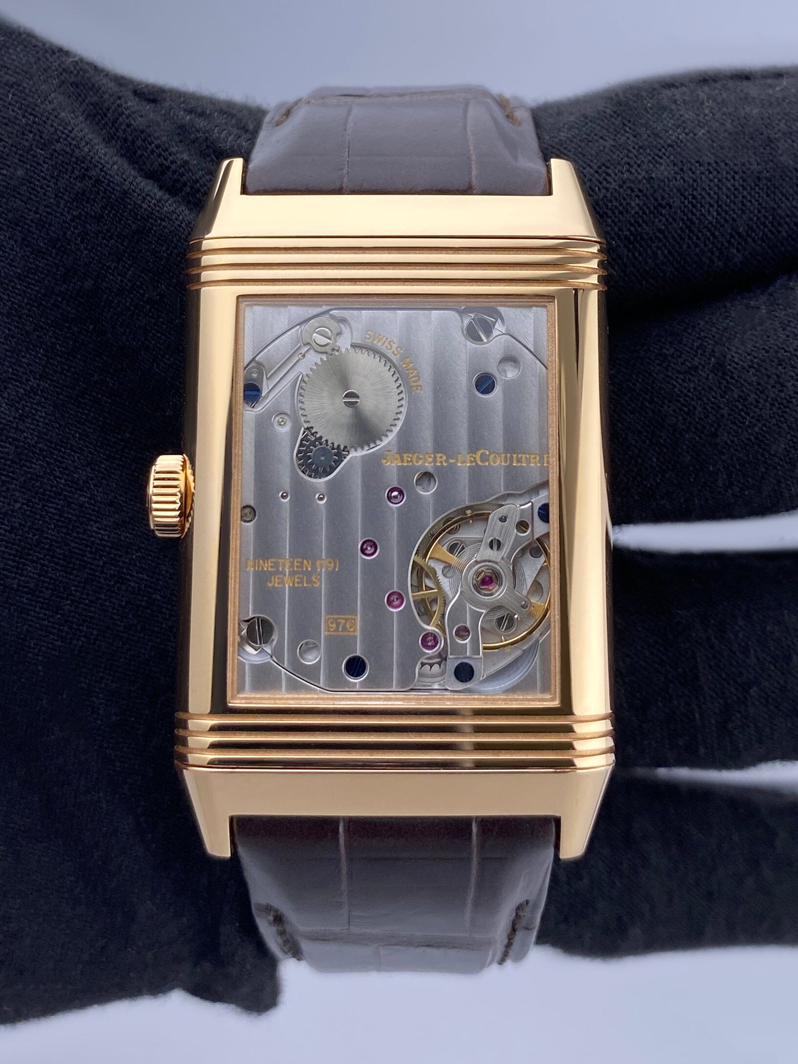 Jaeger-LeCoultre Grande Reverso 976 Q3732420 Mens Watch Box Papers