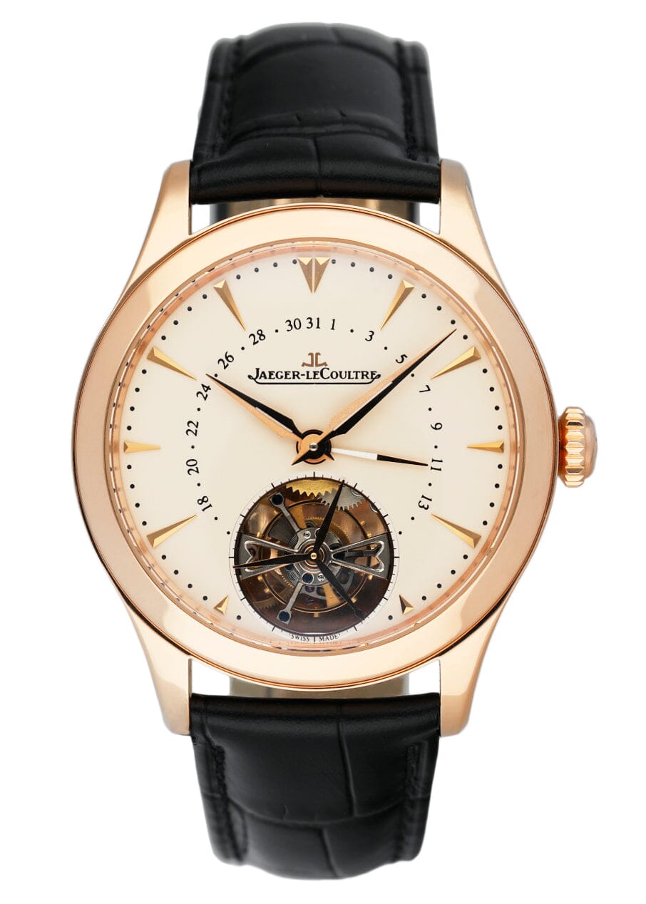 Jaeger Lecoultre Master Date Tourbillion Q1652410 Cream Dial Mens Watch Papers - Watches