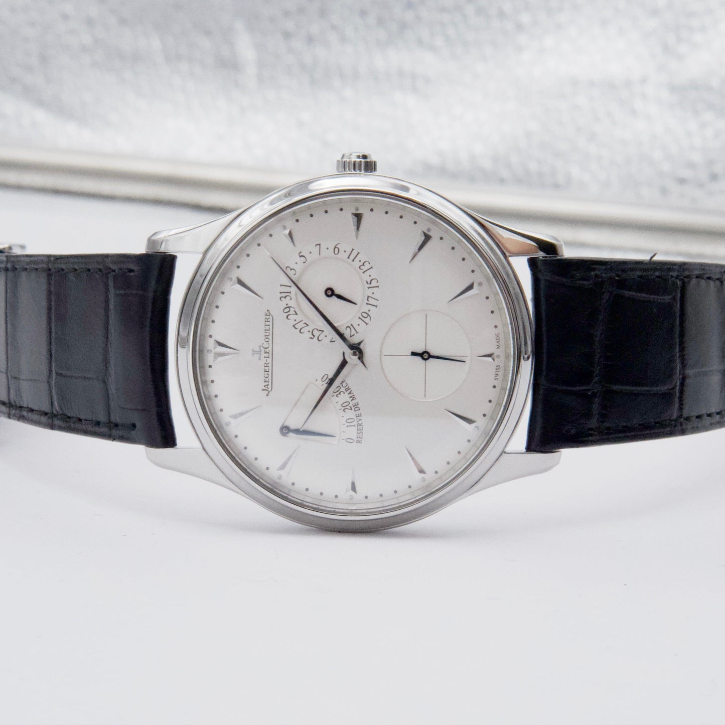 Jaeger LeCoultre Master Ultra Thin Q1378420 Mens Watch Box Papers - Watches