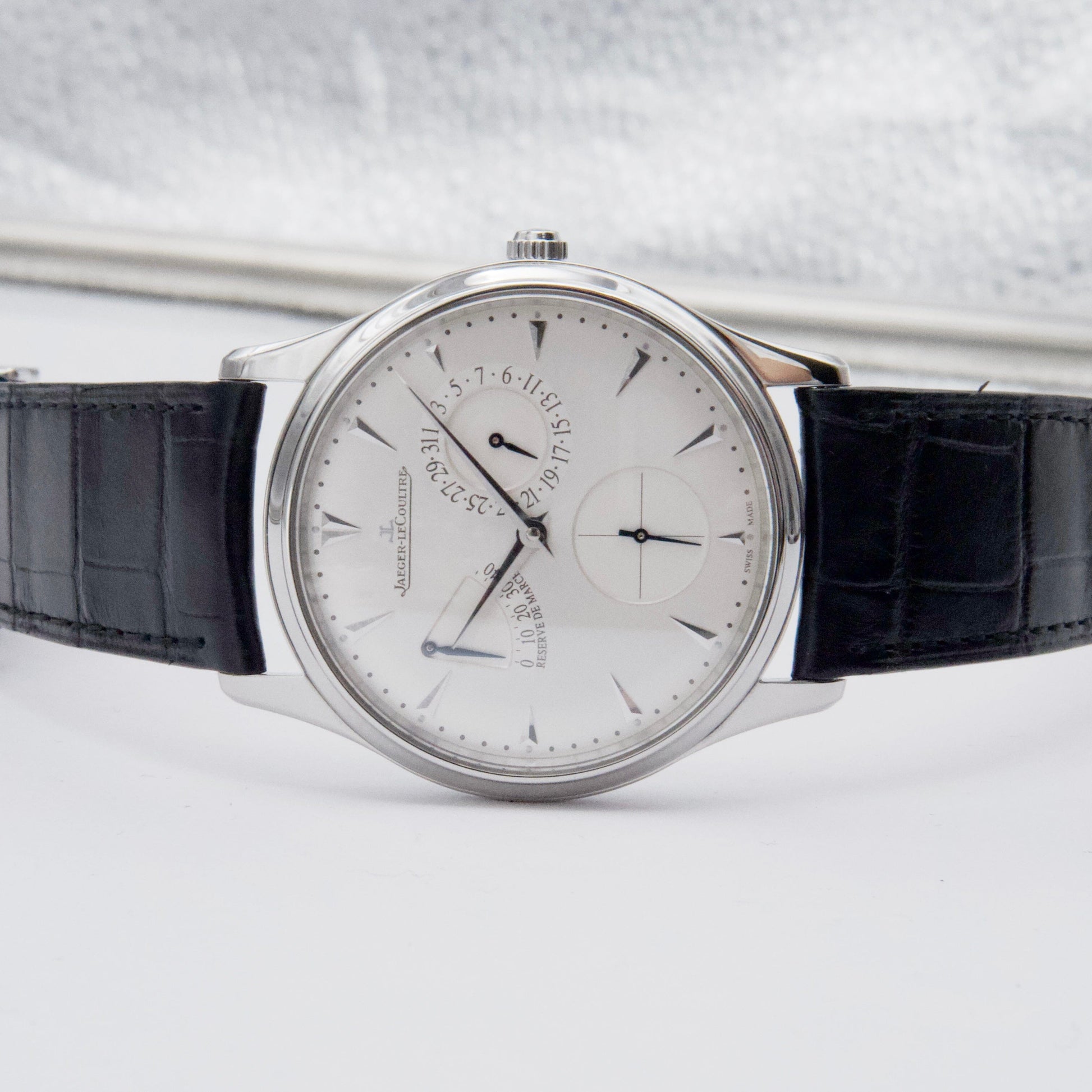 Jaeger LeCoultre Master Ultra Thin Q1378420 Mens Watch Box Papers - Watches