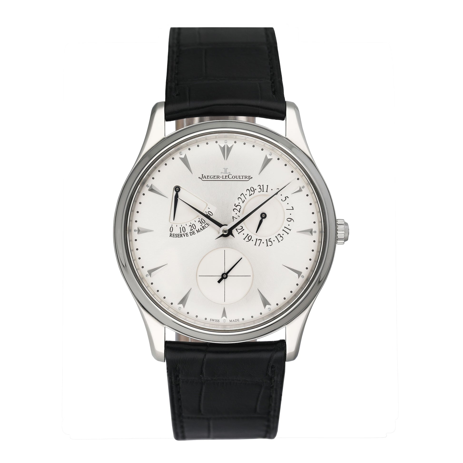 Jaeger LeCoultre Master Ultra Thin Q1378420 Mens Watch Box Papers - Watches