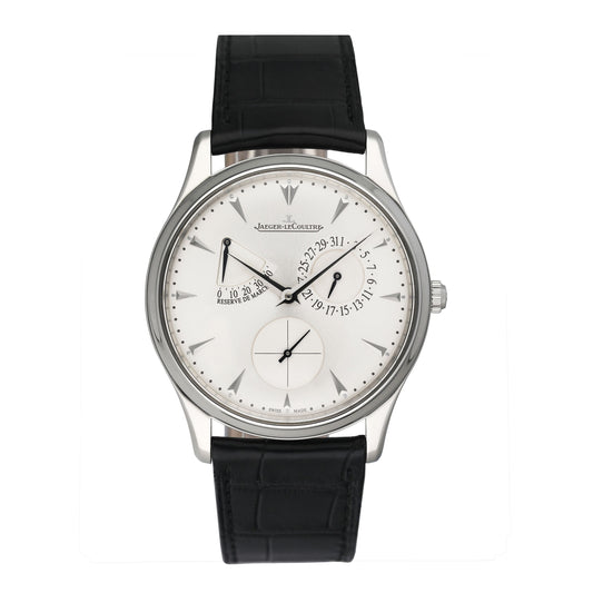 Jaeger LeCoultre Master Ultra Thin Q1378420 Mens Watch Box Papers