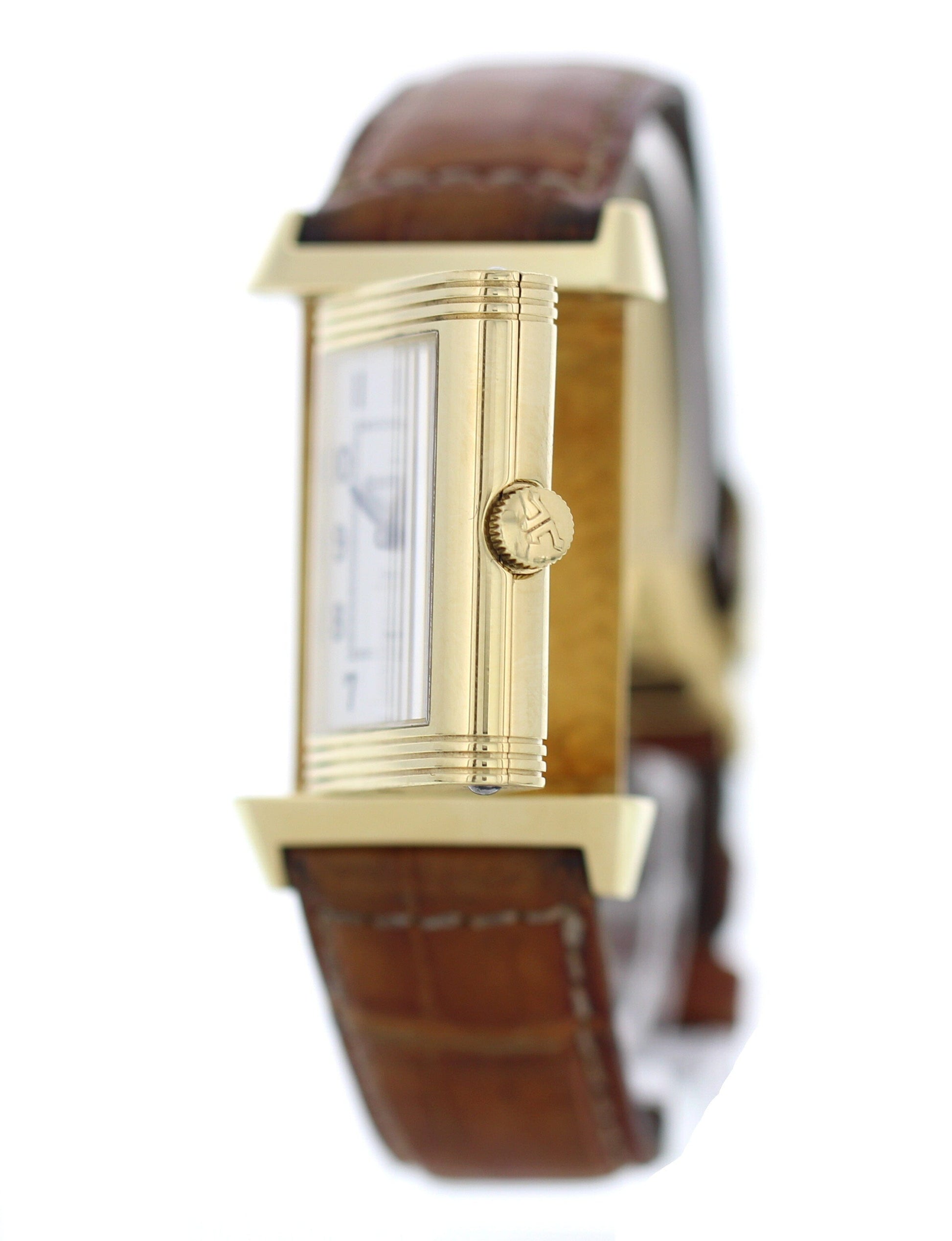 Jaeger LeCoultre Reverso 270.1.62 18K YG Manual Winding Watch - Wristwatch
