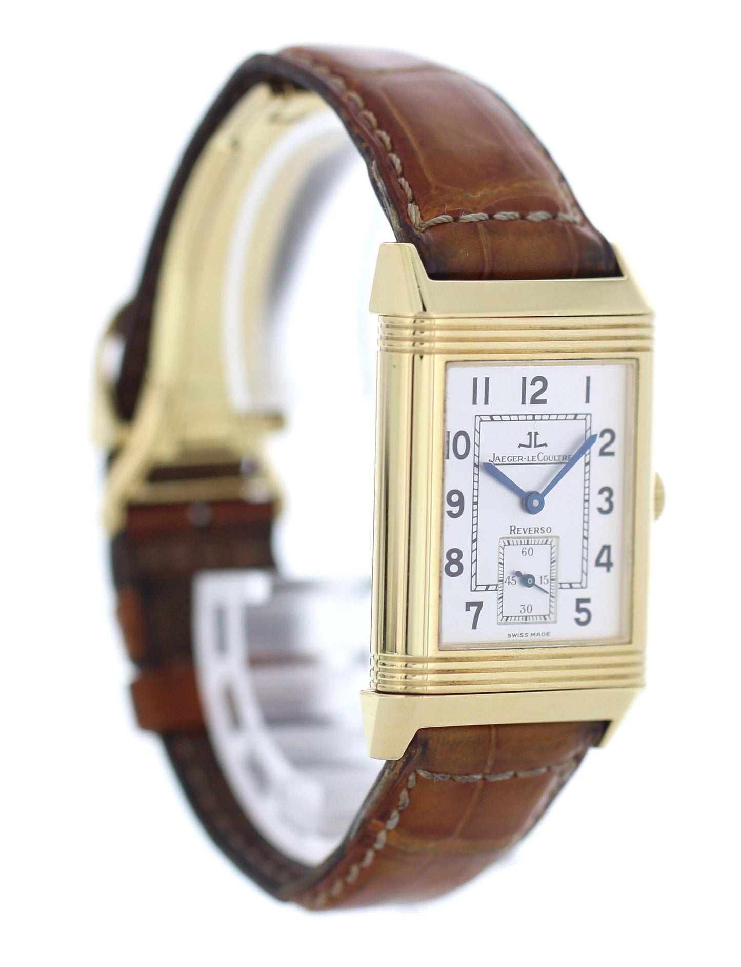 Jaeger LeCoultre Reverso 270.1.62 18K YG Manual Winding Watch - Wristwatch
