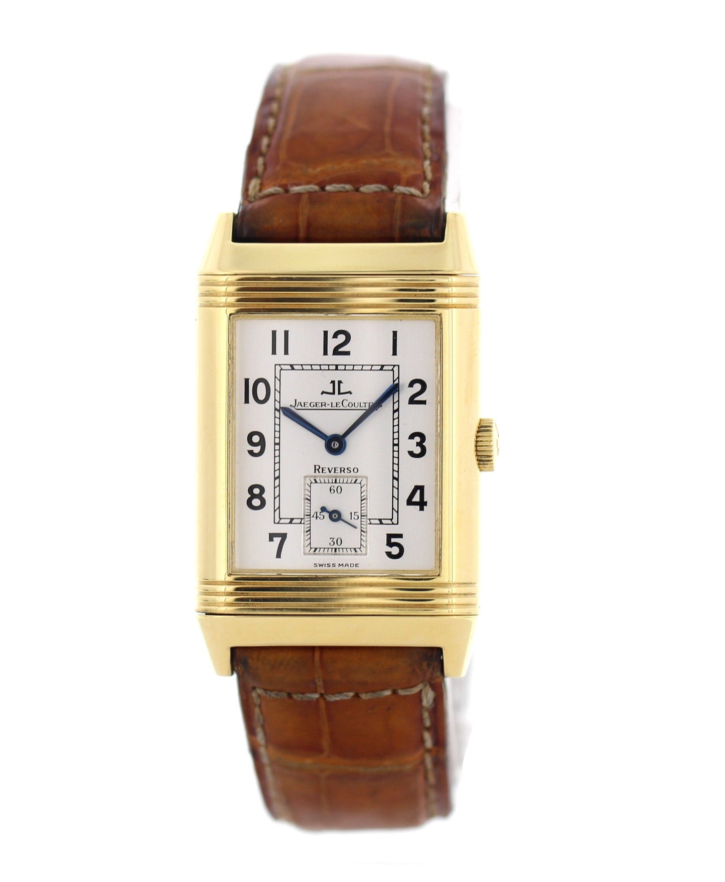 Jaeger LeCoultre Reverso 270.1.62 18K YG Manual Winding Watch - Wristwatch