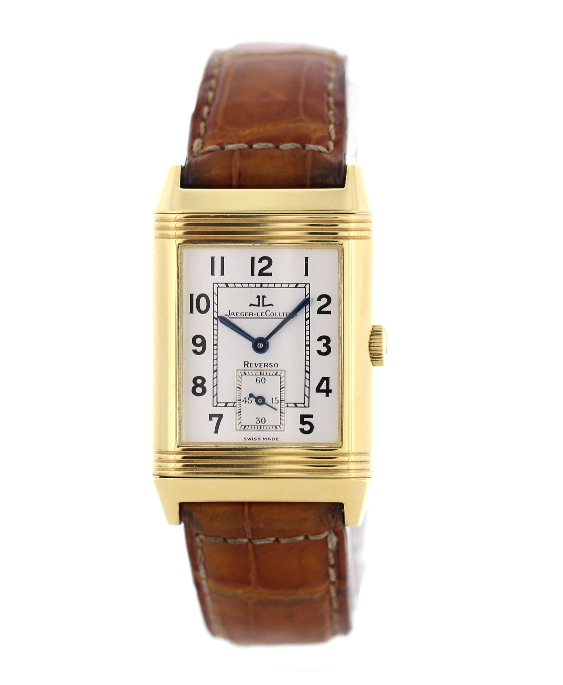 Jaeger LeCoultre Reverso 270.1.62 18K YG Manual Winding Watch - Wristwatch