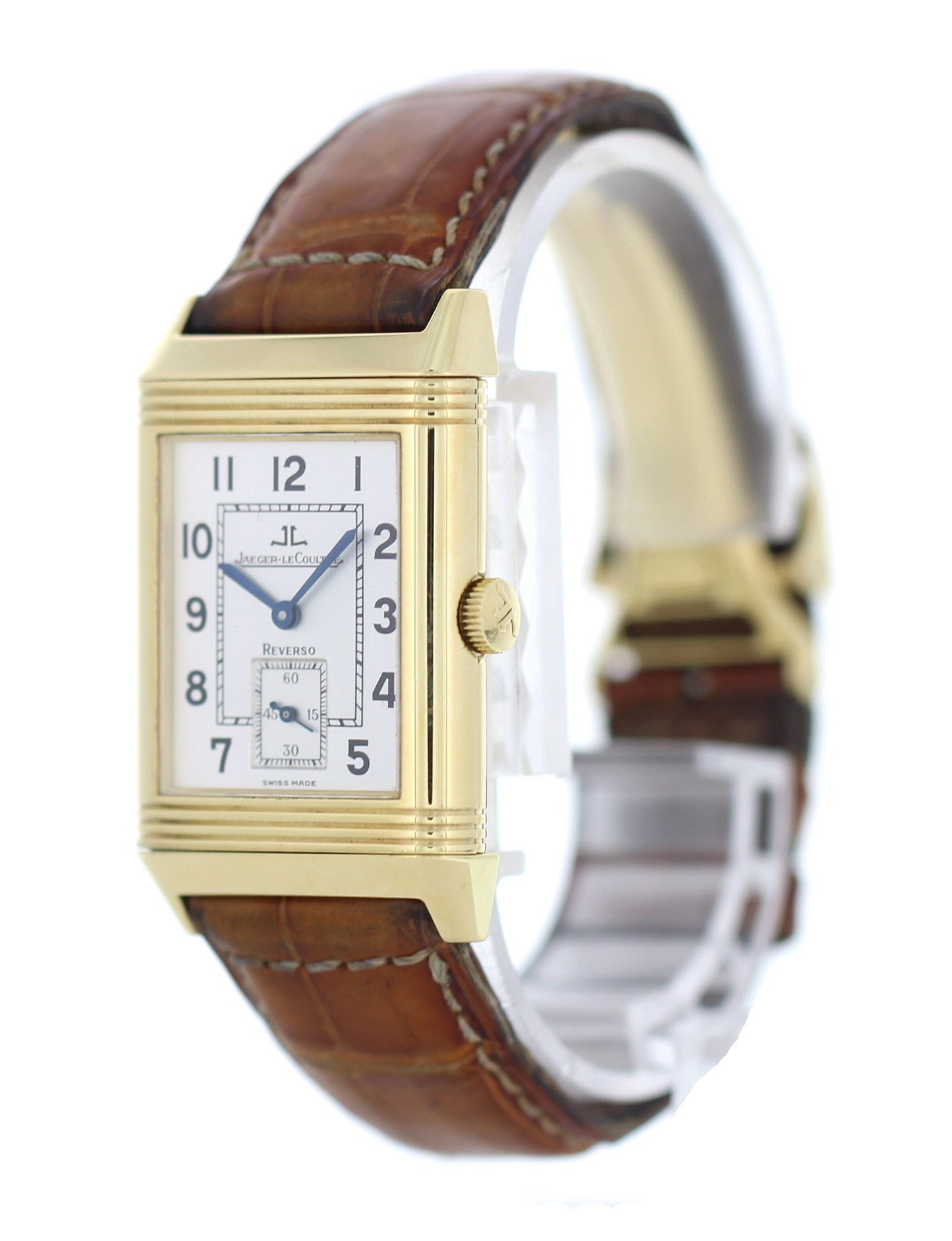 Jaeger LeCoultre Reverso 270.1.62 18K YG Manual Winding Watch - Wristwatch