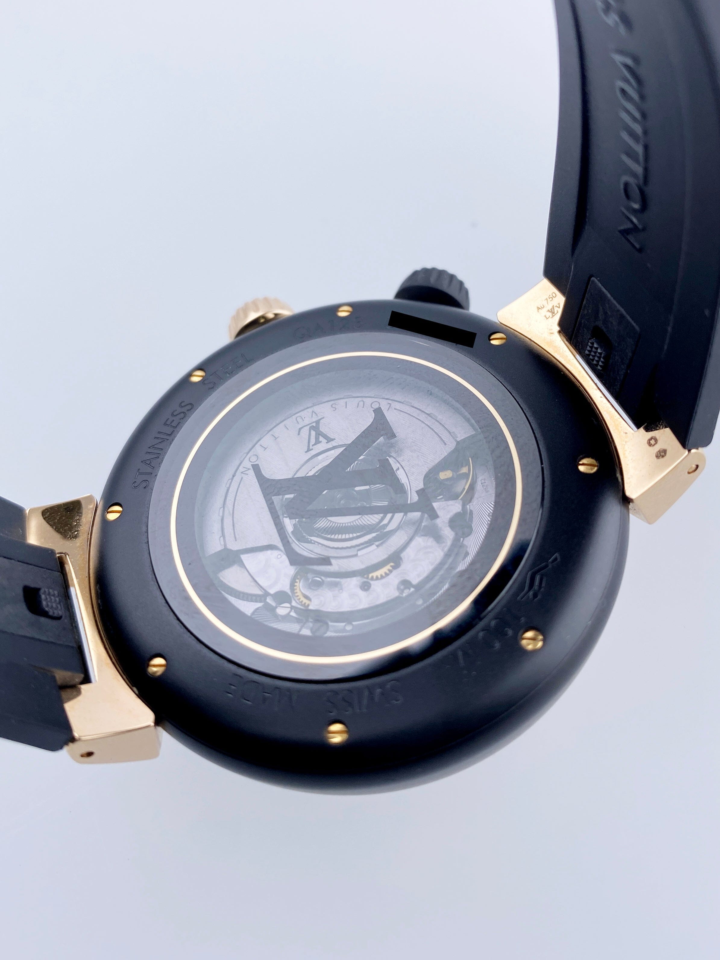 Louis Vuitton Tambour Street Drive QA123A Mens Watch | – Phigora