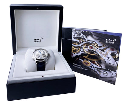Montblanc Star Legacy Rieussec 118537 Silver Dial Mens Watch Box Papers - Watches
