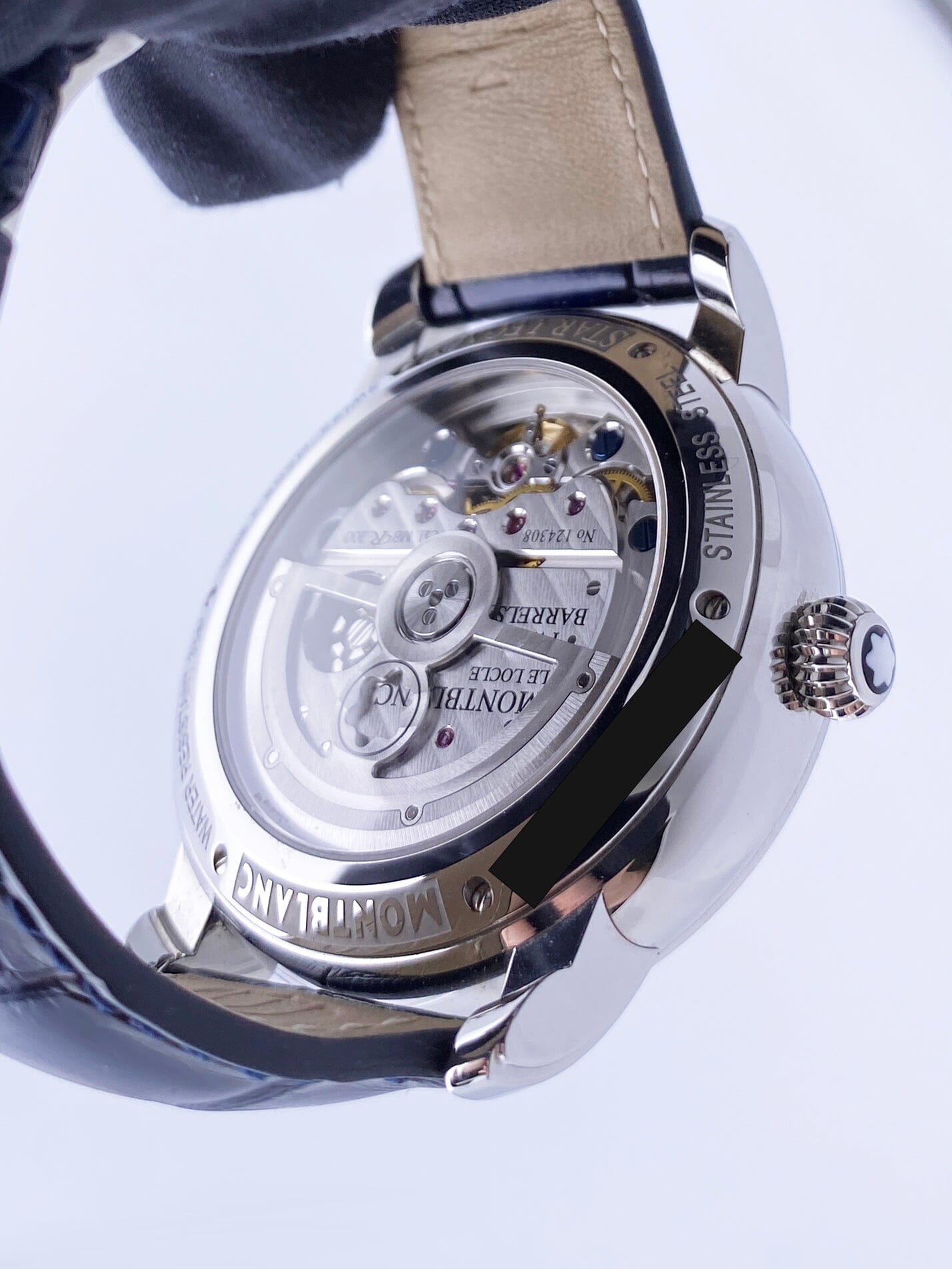 Montblanc Star Legacy Rieussec 118537 Silver Dial Mens Watch Box Papers - Watches