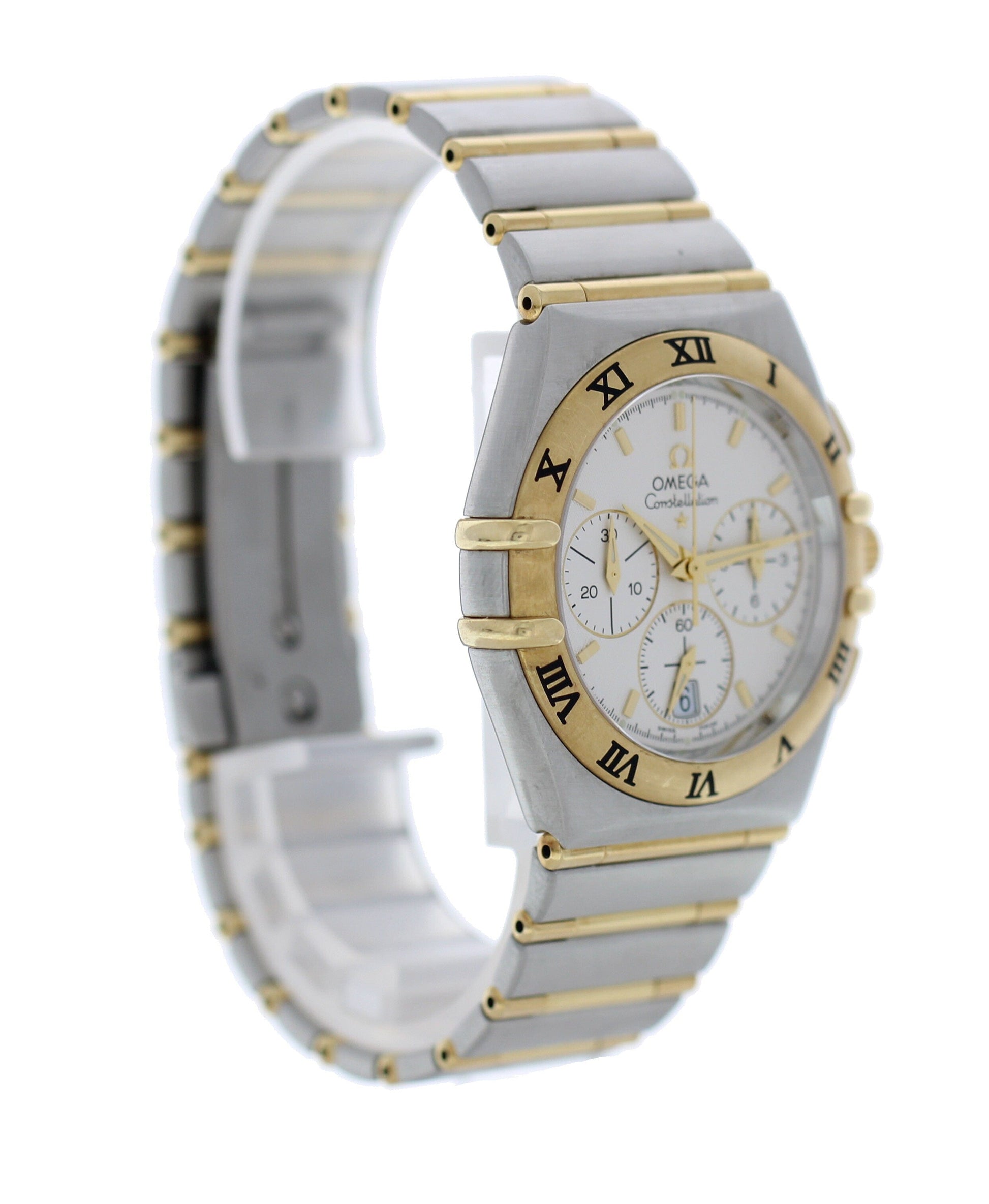 Omega Constellation Chronograph 1242.30.00 Yellow Gold & Steel - Watches