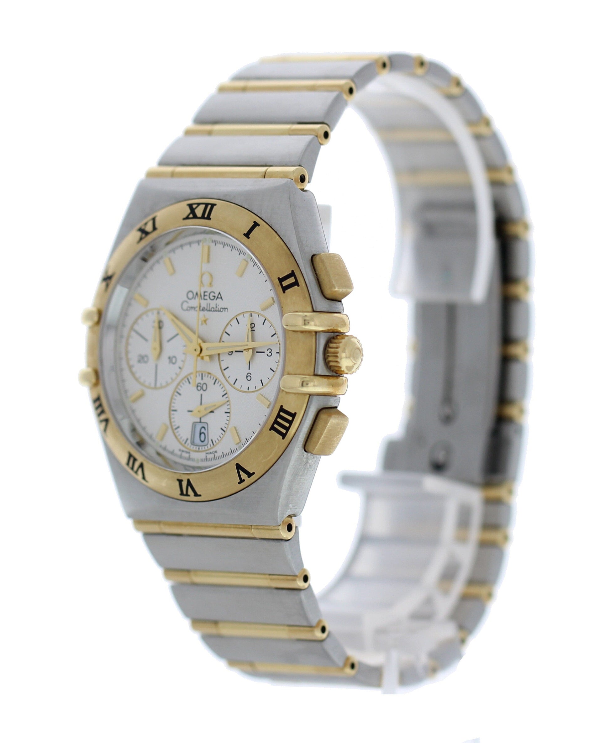 Omega Constellation Chronograph 1242.30.00 Yellow Gold & Steel - Watches