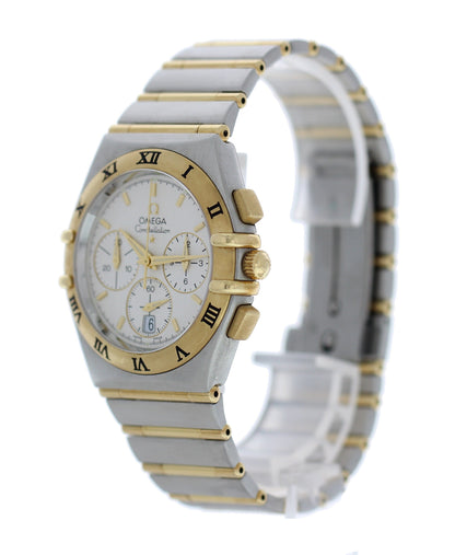 Omega Constellation Chronograph 1242.30.00 Yellow Gold & Steel - Watches