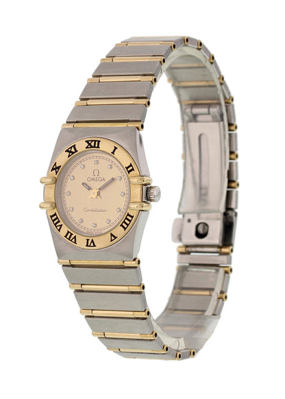 Omega Constellation Diamond Dial Ladies Watch - Wristwatch