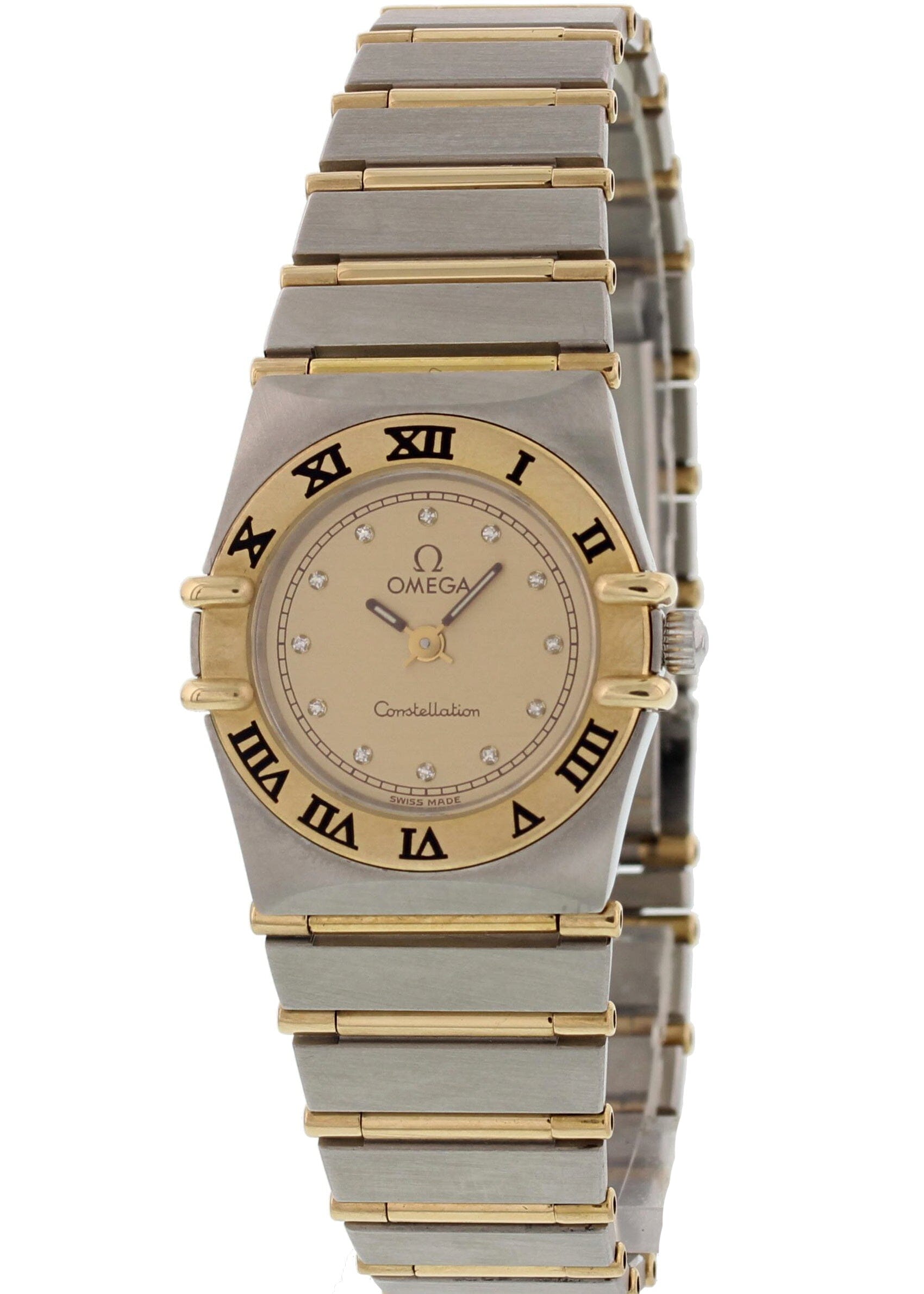 Omega Constellation Diamond Dial Ladies Watch - Wristwatch