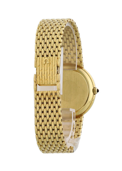 Omega De Ville 18k Yellow Gold Mens Watch - Wristwatch