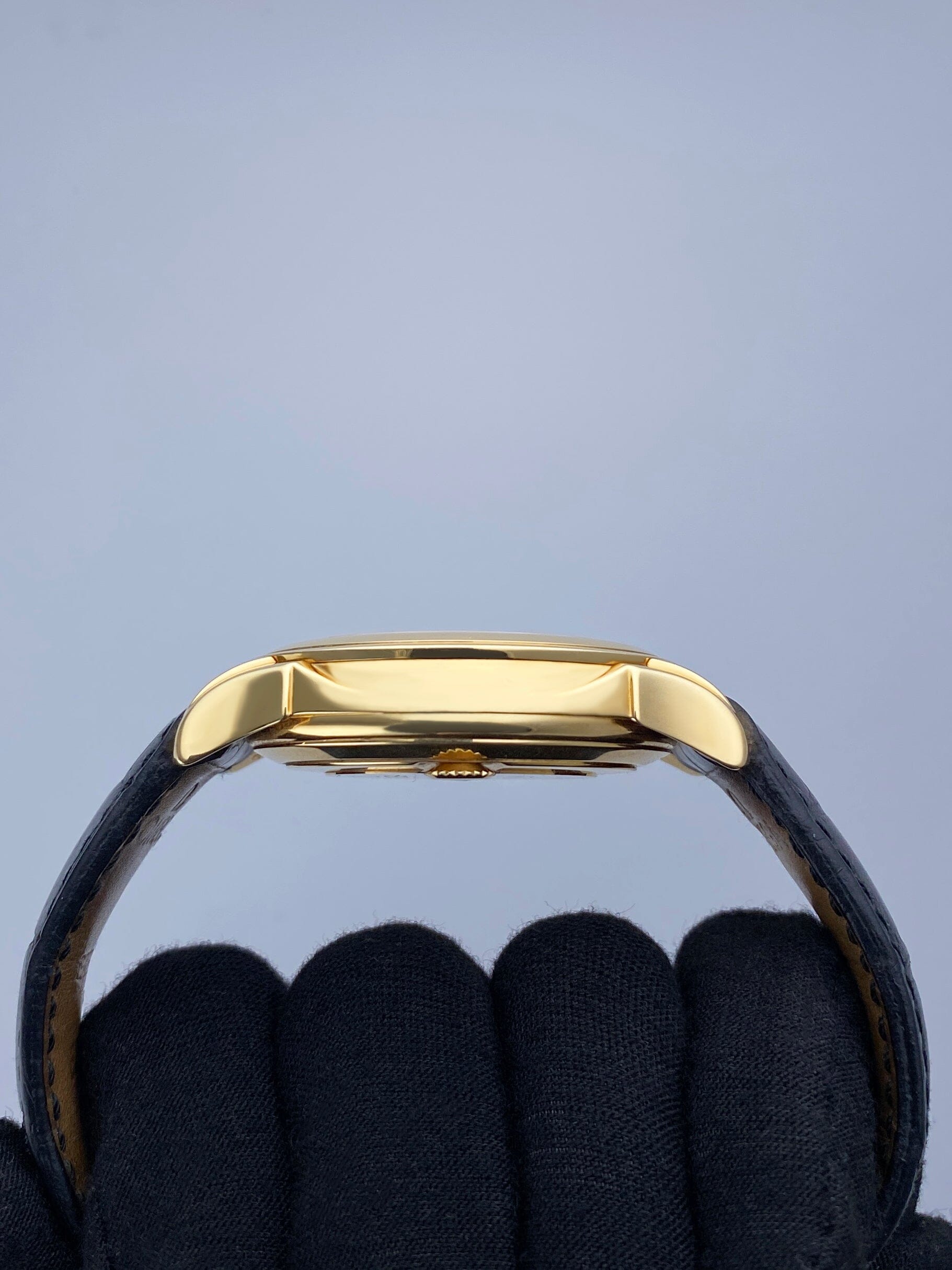 Omega De Ville 5910.30.01 Tourbillon Yellow Gold Mens Watch - Watches