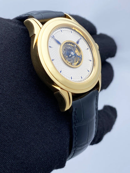 Omega De Ville 5910.30.01 Tourbillon Yellow Gold Mens Watch - Watches