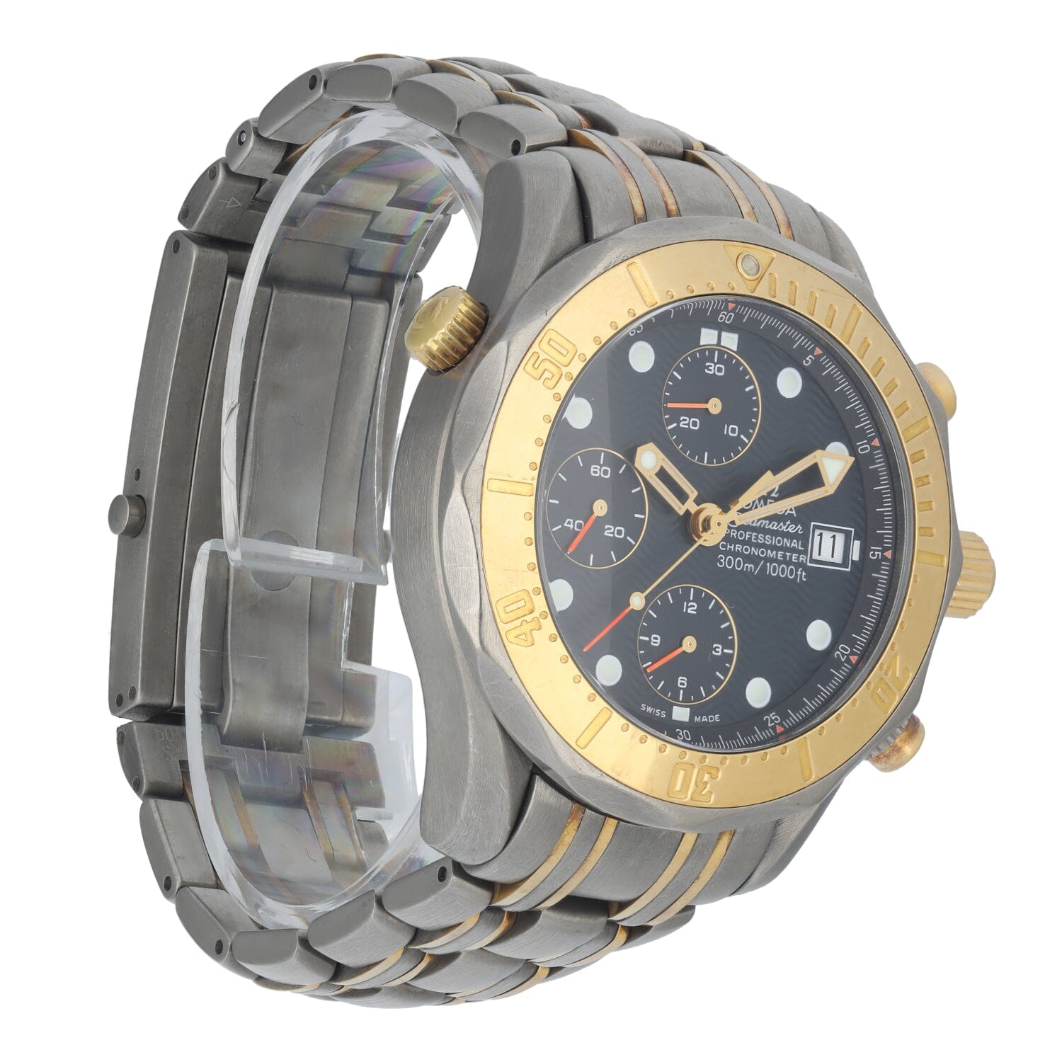 Omega Seamaster 2296.80.00 Titanium/Rose Gold Watch - Virtual