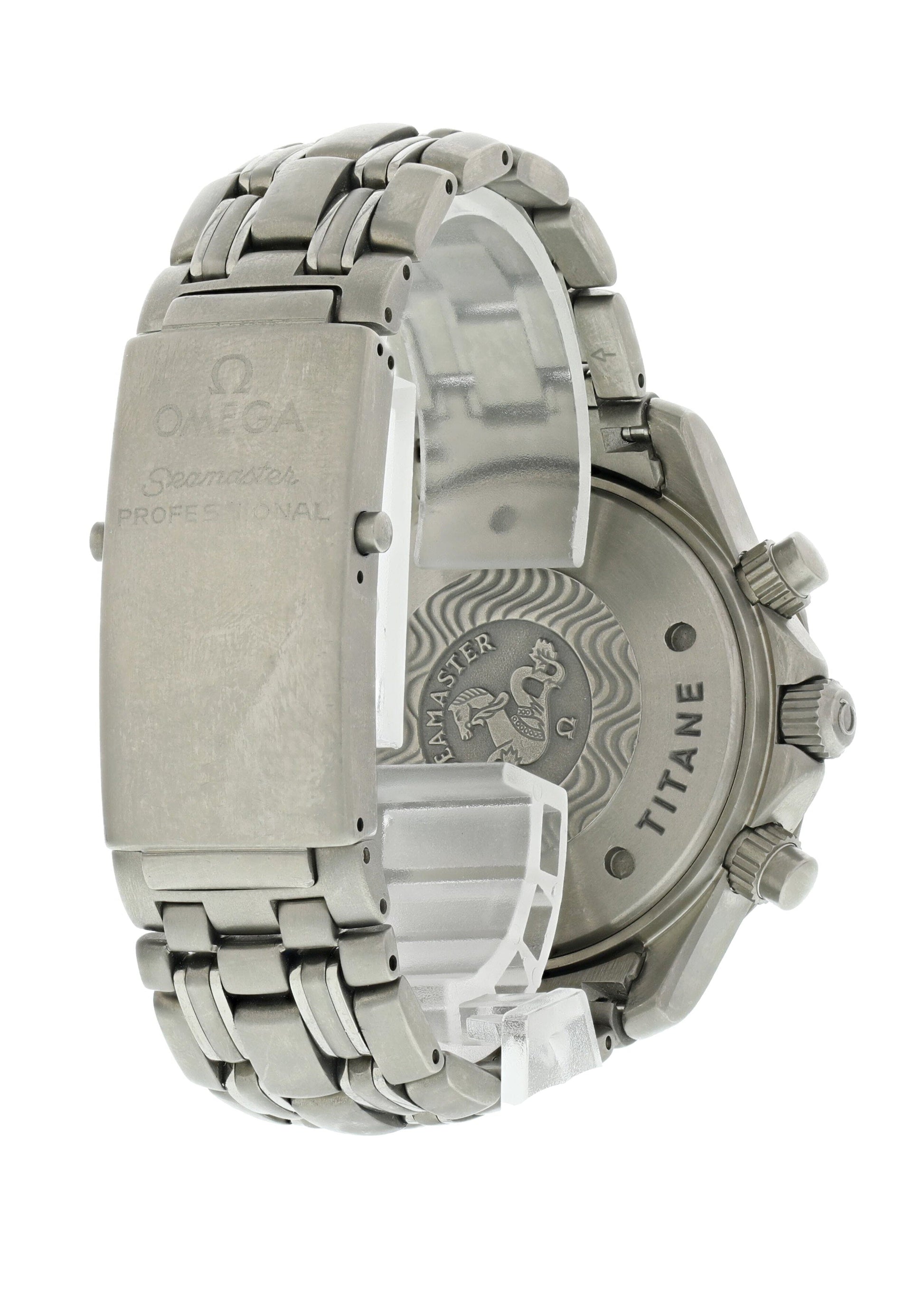 Omega Seamaster Chronograph 2298.80.00 Titanium Mens Watch - Wristwatch