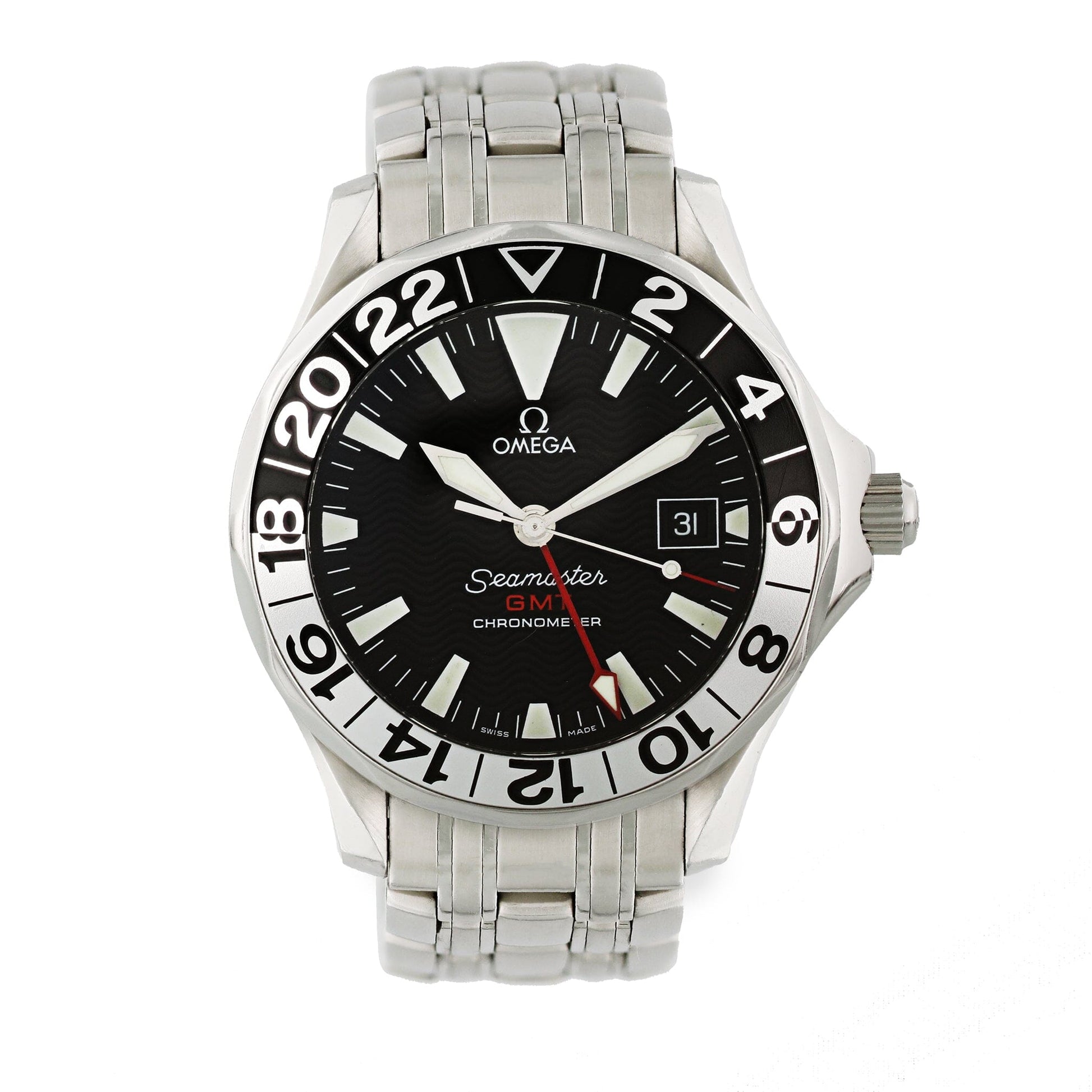 Omega Seamaster GMT 2534.50.00 50th Avinversary Edition Mens Watch - Wristwatch