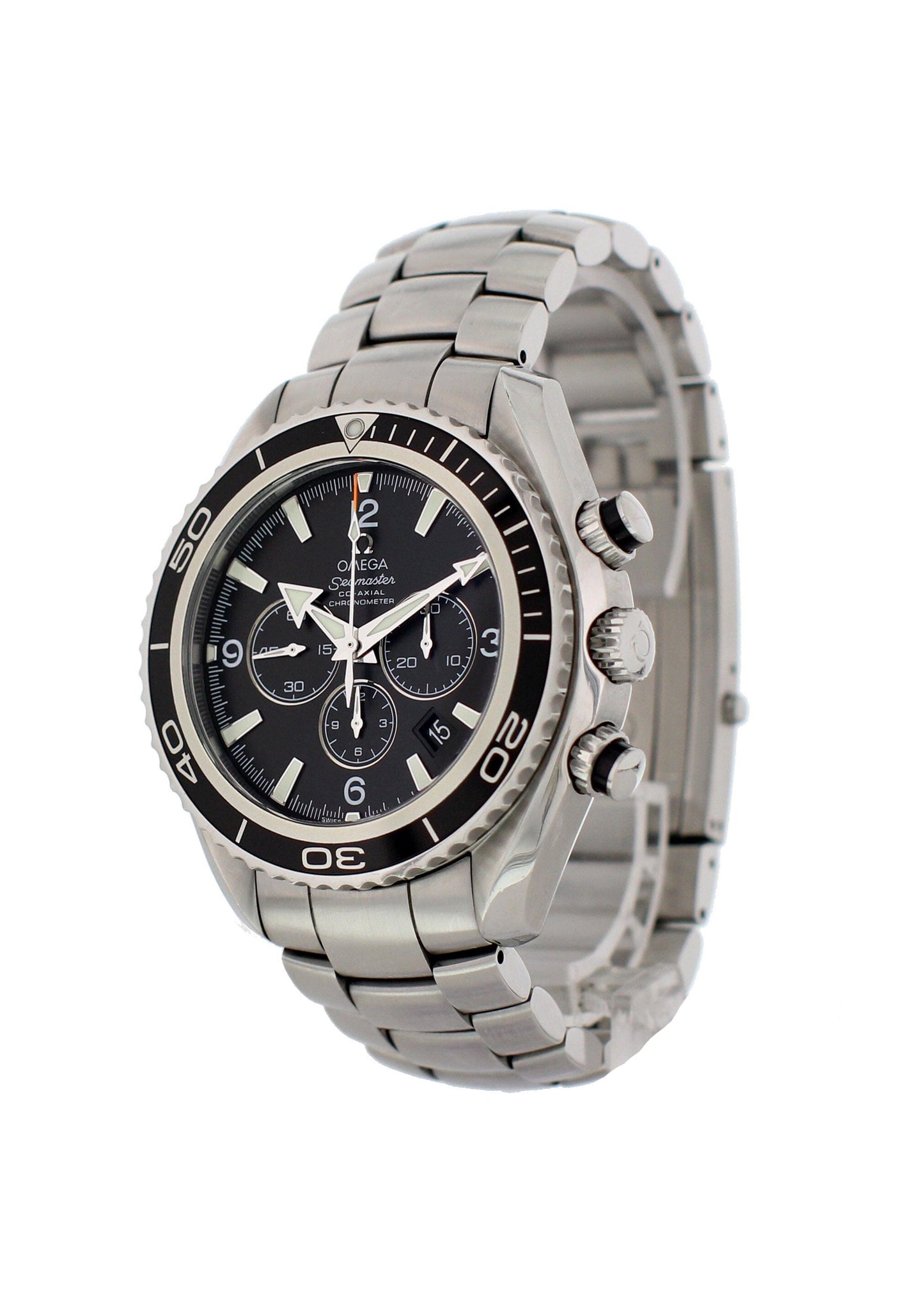 Omega Seamaster Planet Ocean 2210.50.00 600M Co-Axial Mens Watch With Papers - Wristwatch