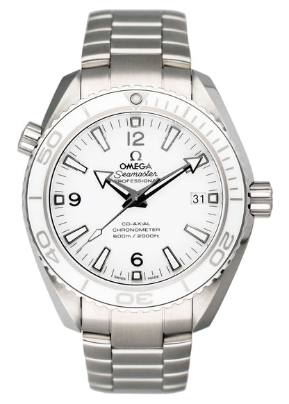 Omega Seamaster Planet Ocean 42MM Mens Watch Box Papers